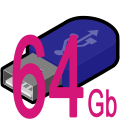 E - 64 Gb