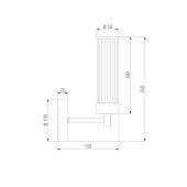 Бра Maytoni Technical Calipso C106WL-02-GU10-W