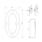 Торшер Arlight LGD-MUSE-BOLL-H2000-18W Warm3000 037522