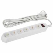 Сетевой фильтр ЭРА USF-6es-5m-W-Box