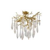 Потолочная люстра Crystal Lux Reina PL5 D600 Gold Pearl