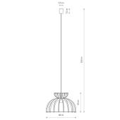 Подвесная люстра Nowodvorski Kymi C Black 10575