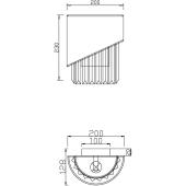 Настенный светильник Freya Eclipse FR5170WL-01N