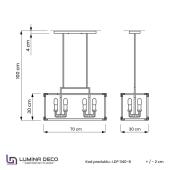 Подвесная люстра Wertmark Daciana WE185.18.303