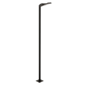 Светильник садово-парковый Feron 6215 столб 3*100W E27 230V, черный 11080