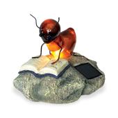 Садовый светильник на солнечной батарее Wolta Garden Clever Ant, 14 см, полирезина, (Clever Ant)