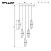 Подвесная люстра ST Luce Ciara SL1242.103.16