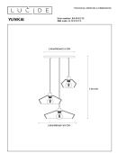 Подвесная люстра Crystal Lux Aqua SP9