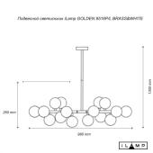 Потолочная люстра Omnilux Alatri OML-69217-09