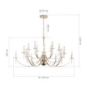 Подвесная люстра ST Luce Elegance SL1405.203.18