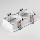 Рамка двойная квадратная встраиваемая для светодиодных модулей 0750xx STELLA Lightstar 075226