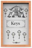 Ключница Дубравия Keys 29х45х4,5см KD-041-017