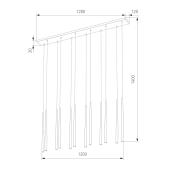 Подвесная люстра TK Lighting 10119 Piano