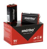Батарейка солевая крона Smartbuy 6F22/1S (10/400)  (SBBZ-9V01S)
