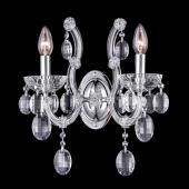 Бра Crystal Lux Hollywood AP2 Chrome