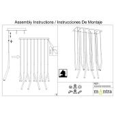 Потолочное основание Mantra Modular Light Florones 9391