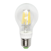 Лампа светодиодная LED-A60-deco 11Вт Е27 3000К 990Лм прозрачная IN HOME