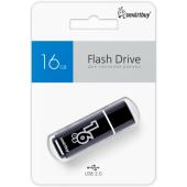 UFD 2.0 Smartbuy 016GB Glossy series Black (SB16GBGS-K)