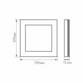 Светодиодная панель Arlight IM-S600x600-40W Day4000 023145(2)