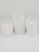 Фигурка светодиодная «Свеча» 7,5х15,1см (UL-00007256) Uniel ULD-F050 Warm White Candle Set3