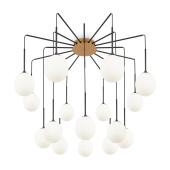 Подвесная люстра Maytoni Branch MOD176PL-16G