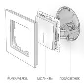 Заглушка Werkel черный матовый W1159208 4690389156861