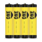 Батарейка солевая Smartbuy ONE R03/4S желтые (60/600)  (SOBZ-3A04S-Eco)