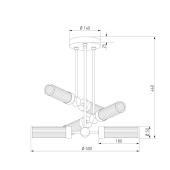 Подвесная люстра Eurosvet Oriens 60166/6