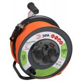 Удлинитель силовой ЭРА RMx-4es-3x2.5-50m-IP44(kg)