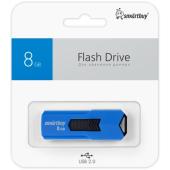 UFD 2.0 Smartbuy 008GB STREAM Blue (SB8GBST-B)