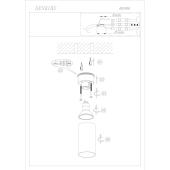 Спот Denkirs DK2029-BK