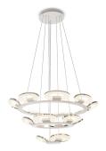 Подвесная люстра IDLamp Celia 399/17-LEDWhitechrome