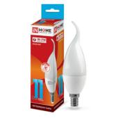 Лампа светодиодная LED-СВЕЧА НА ВЕТРУ-VC 11Вт 230В Е14 3000К 990Лм IN HOME