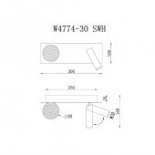 Бра iLedex Telescope W4774-30 SWH