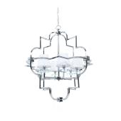 Подвесная люстра Lumina Deco Baltimore LDP 8020-6 CHR+WT