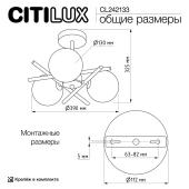 Потолочная люстра Citilux Ronny CL242133