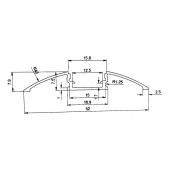 Профиль с рассеивателем SWG SF-1517-65 007141