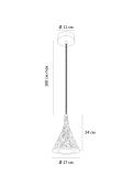 Подвесной светильник Arte Lamp Bender A4324SP-1GY