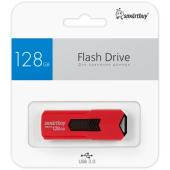 UFD 3.0/3.1 Smartbuy 128GB STREAM Red (SB128GBST-R3)