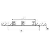 Рамка Lightstar Intero 16 217636