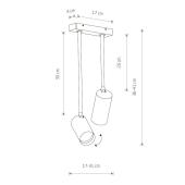 Спот Globo Xara I 54802S-2AB
