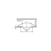 Точечный светильник Kanlux VIDI CTC-5515-W 2780