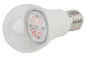 Cветодиодная фитолампа для рассады ЭРА 12Вт  FITO-12W-RB-E27-K