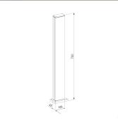 Уличный светодиодный светильник Elektrostandard 1538 Techno Led черный 4690389172458