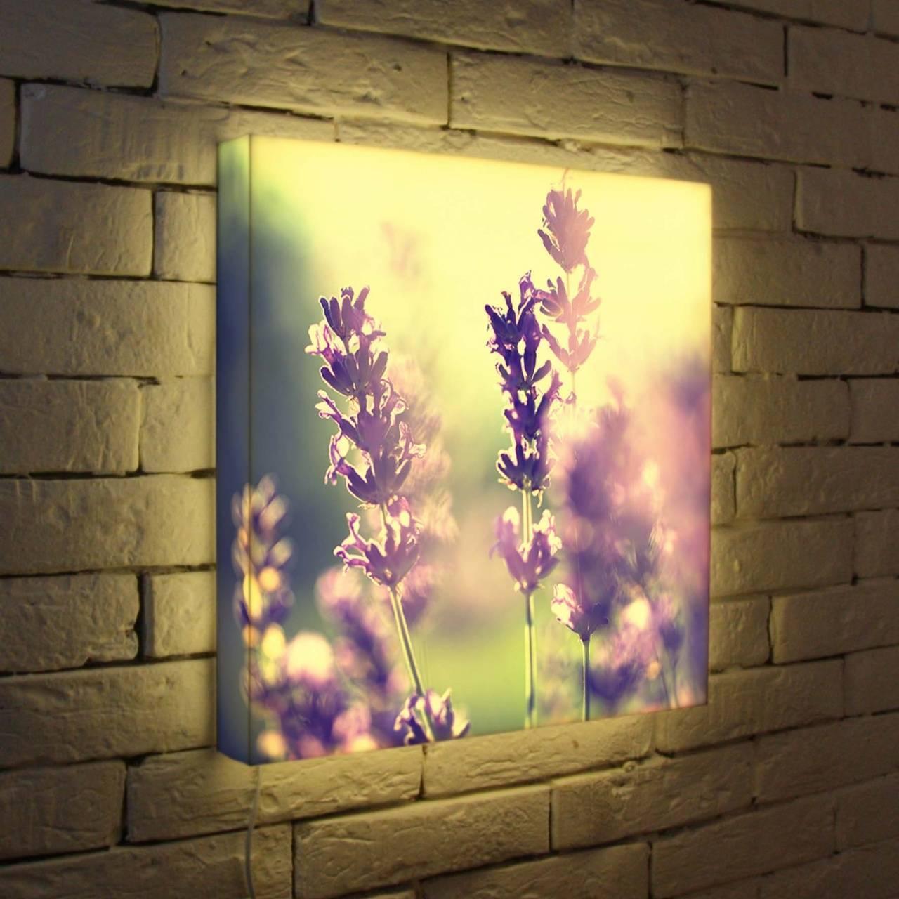 световые панно на стену и картины для интерьера