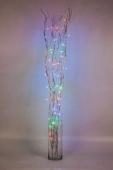 Ветка декоративная светодиодная Feron LD206B-indoor c RGB подсветкой от сети, высота 120 см