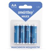 Батарейка алкалиновая Smartbuy MAXX LR6/4B (48/480) (SBBM-2A04B)