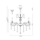 Подвесная люстра Lucia Tucci Barletta 122.8 Antique
