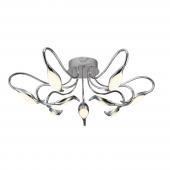 Потолочная светодиодная люстра IDLamp Oktopia 295/9PF-LEDChrome