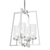 Подвесная люстра Lumina Deco Funneli LDP 6003-550 BK+F.GD